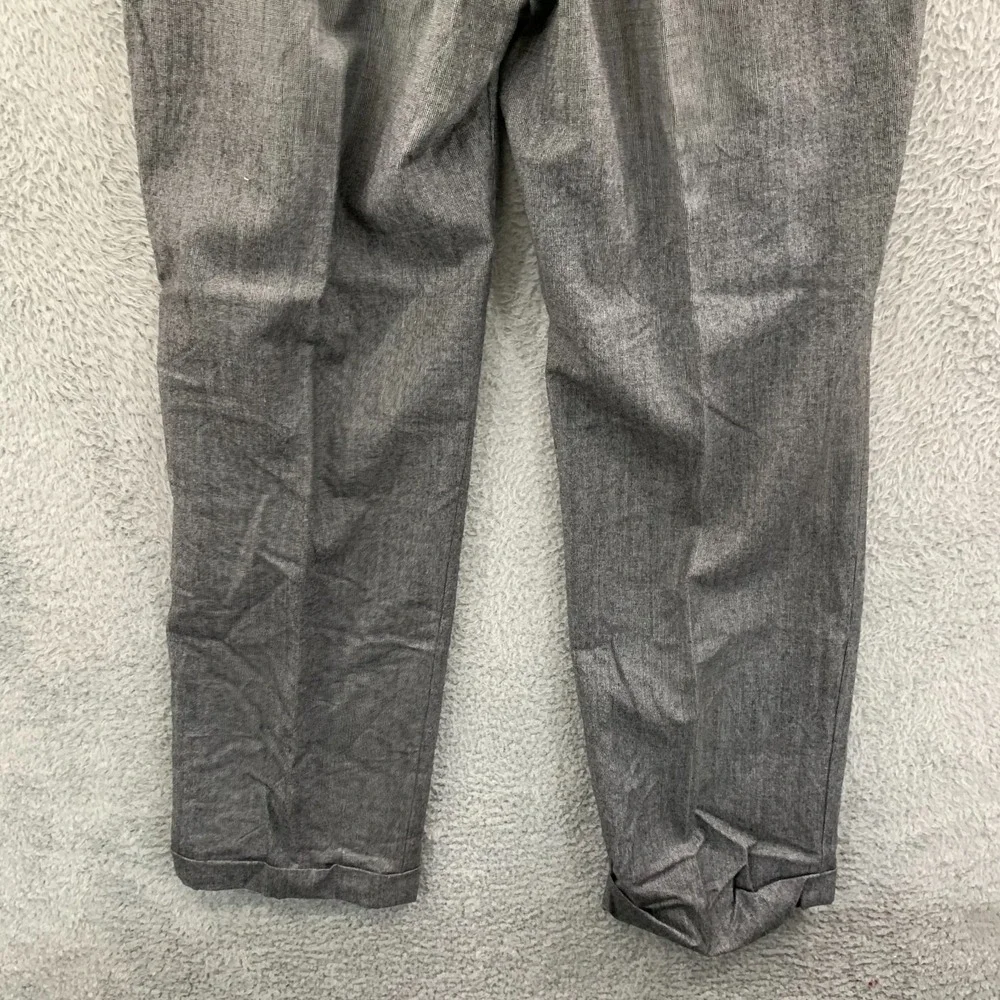 Brooks Brothers Dress Pants Mens 38x34 Measured Gray Wool Tag: 38x34*